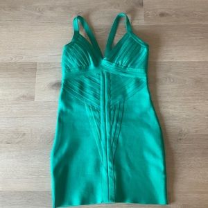 Bodycon Dress, Super Stretchy Dress, Green, Party Dress